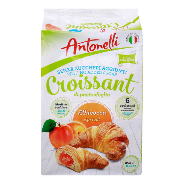 Круассан с абрикосом — без сахара — 8,89 унции (252 г)